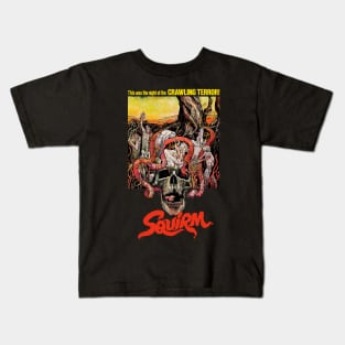 SQUIRM 1976 Poster Kids T-Shirt